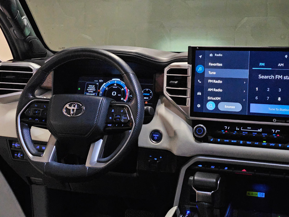 Toyota Sequoia Capstone 2024 interior