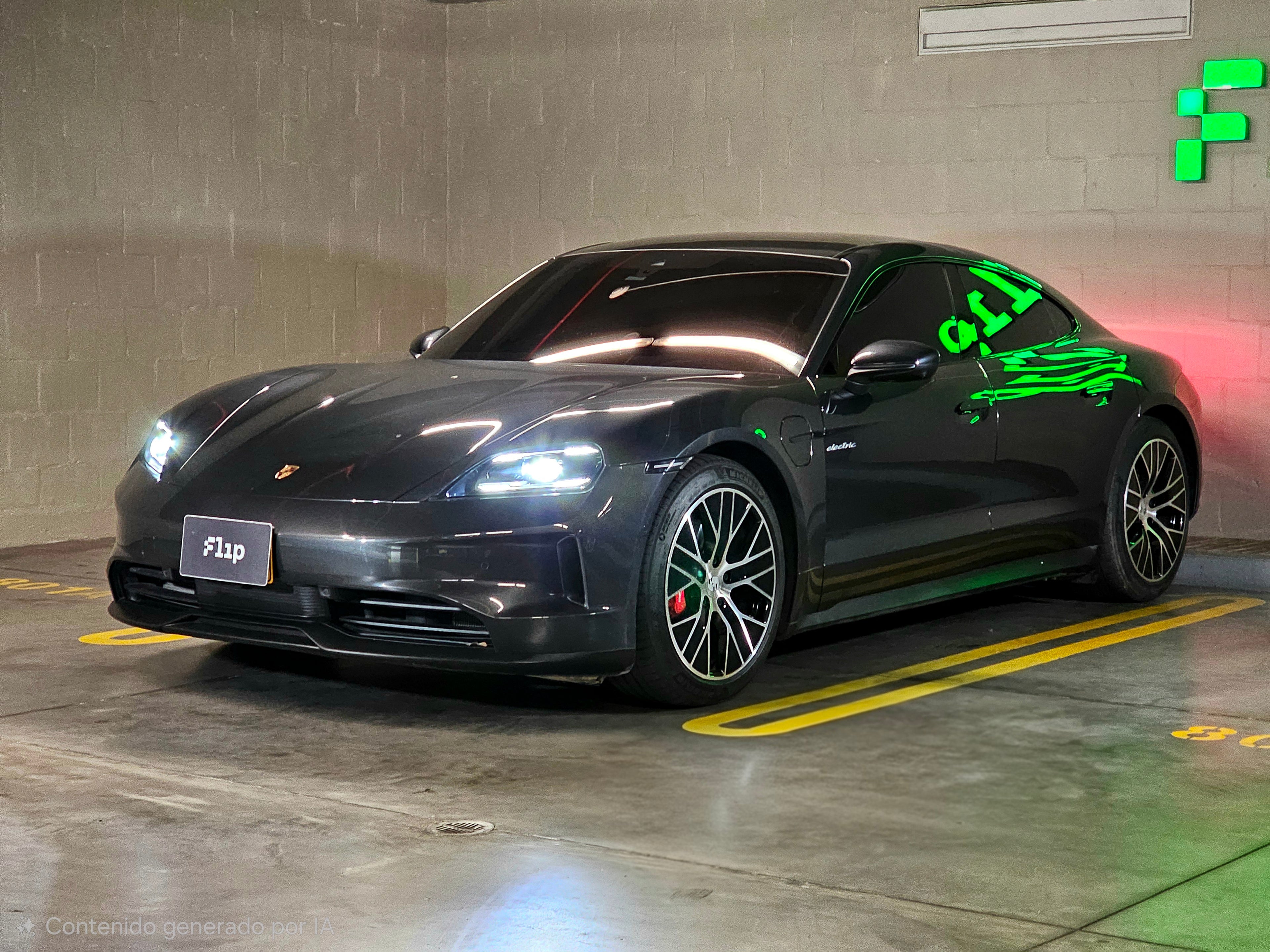 Porsche Taycan 4S 2025 - frontal